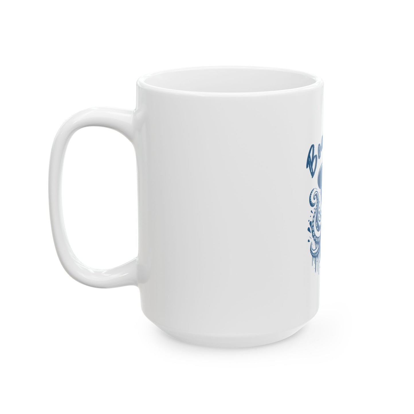 Copy of Beach Life Ceramic Mug - Fun Octopus Design, Perfect for Ocean Lovers