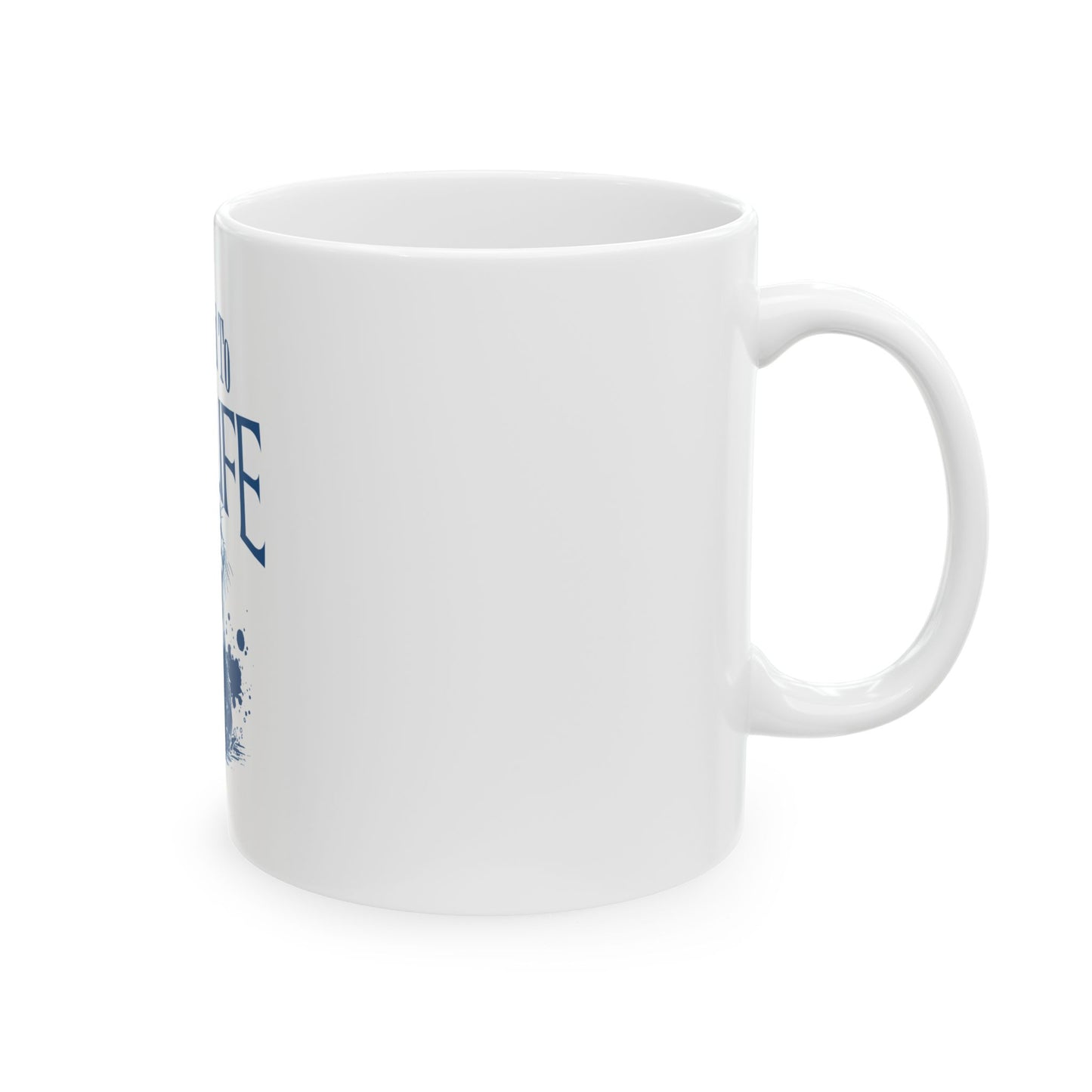 Be Kind to Sealife Ceramic Mug - Eco-Friendly 11oz & 15oz Coffee Cup