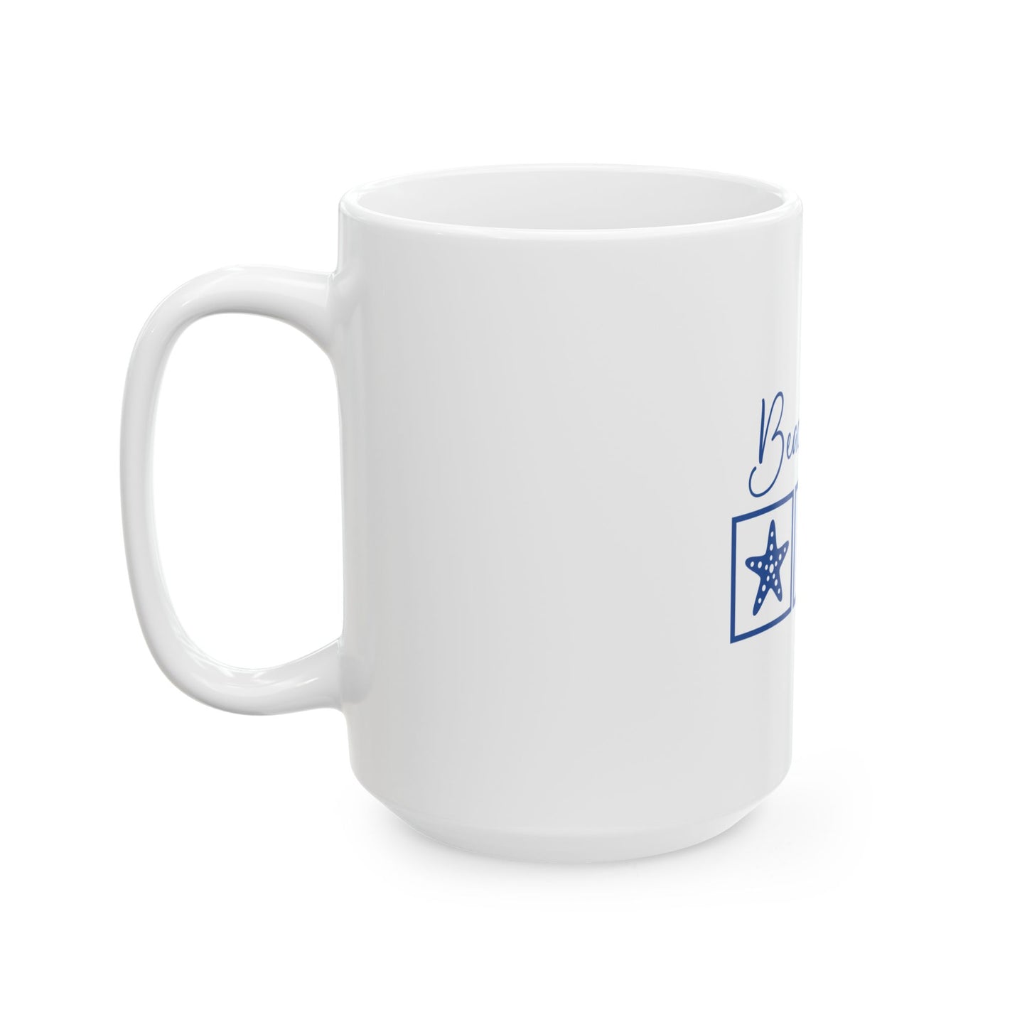 Beach Vibes Ceramic Mug - 11oz & 15oz Size Options