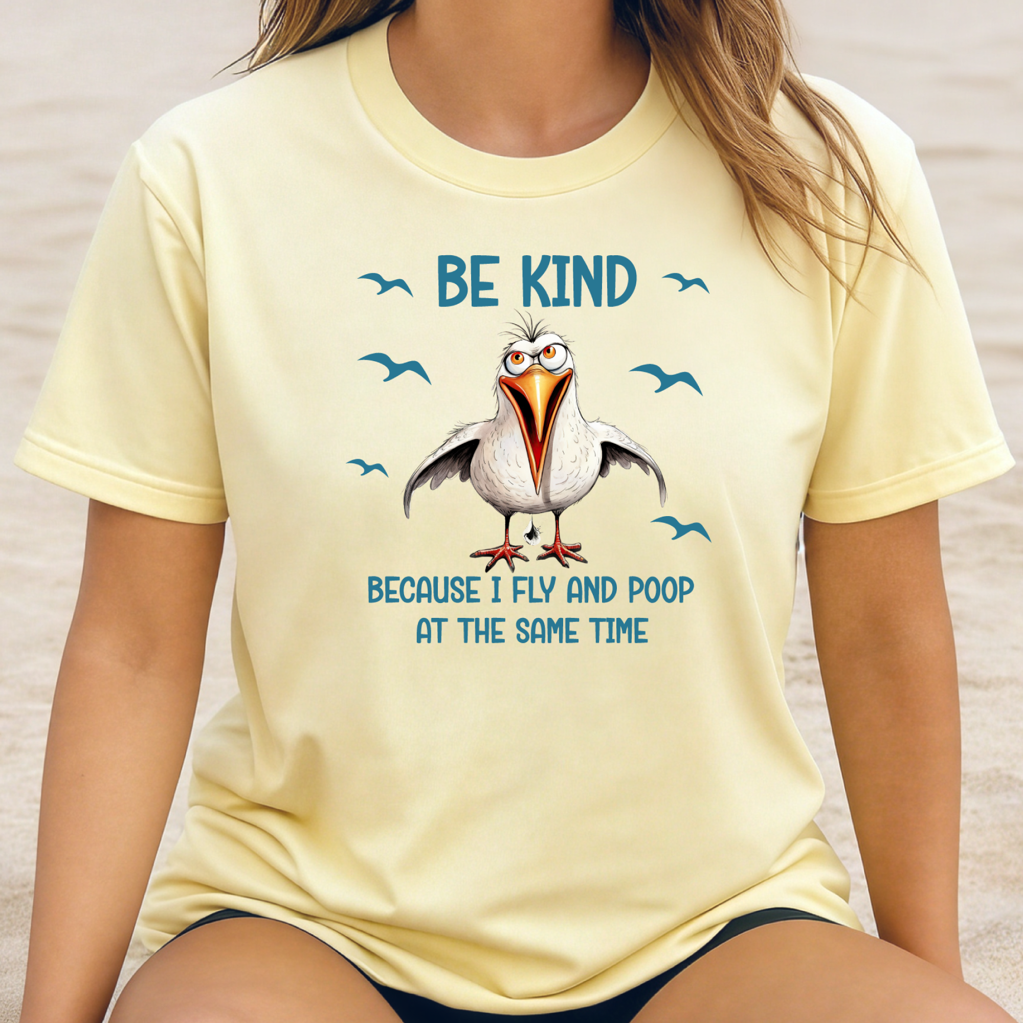 Funny Seagull T-Shirt 