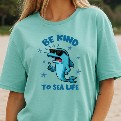 Be Kind To Sealife Comfort Colors T Shirt