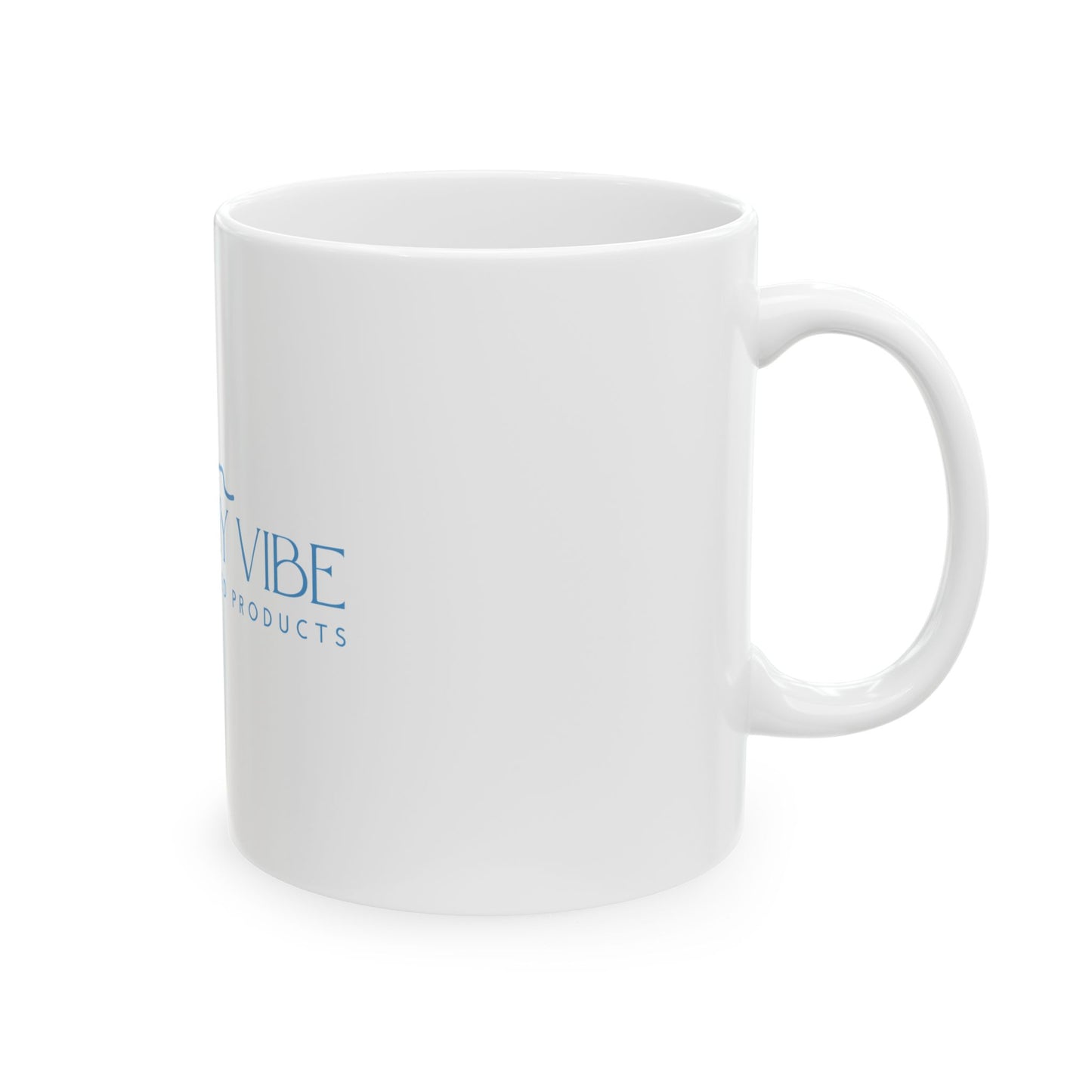 A Beachy Vibe Ceramic Mug - Coastal Inspired Drinkware (11oz & 15oz)