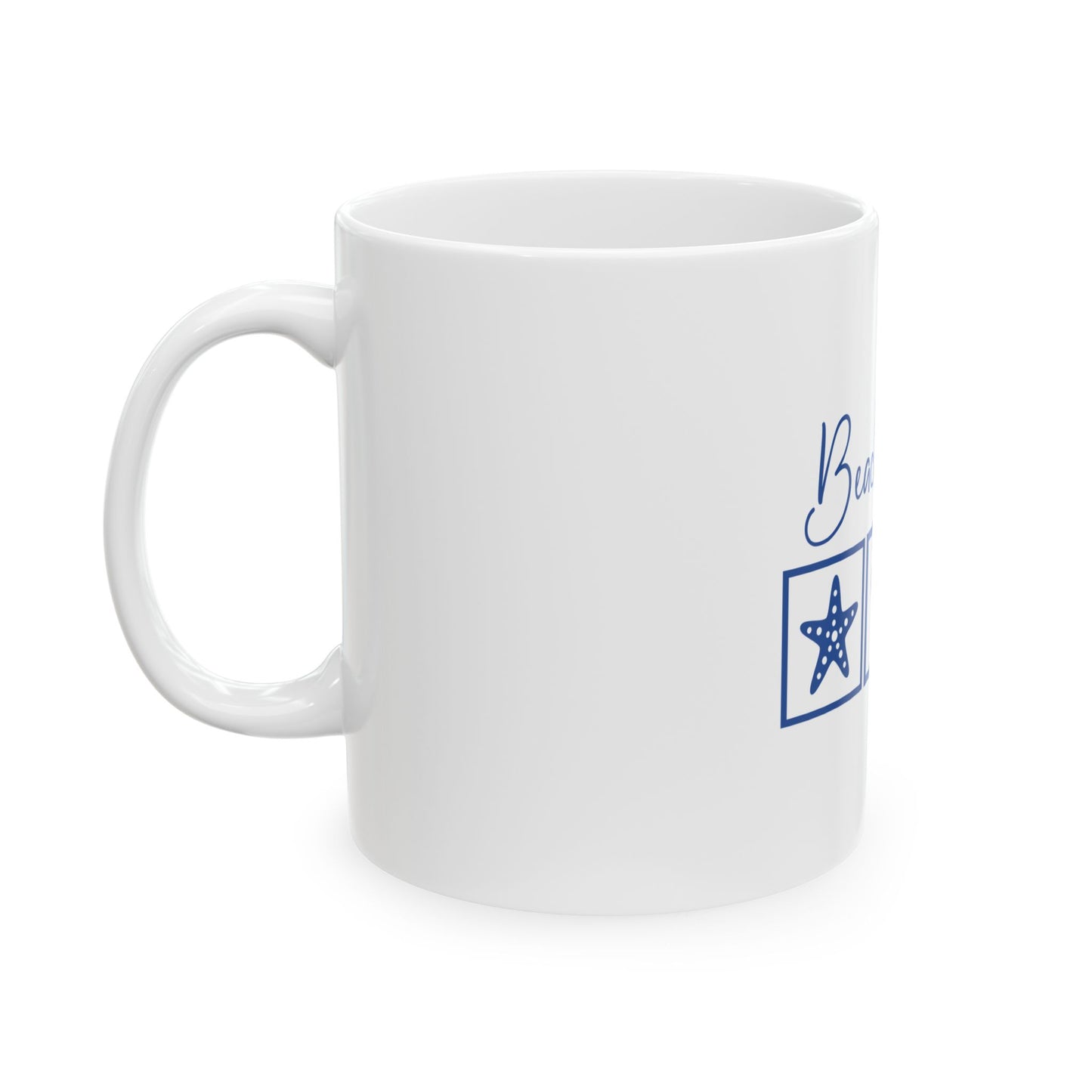 Beach Vibes Ceramic Mug - 11oz & 15oz Size Options