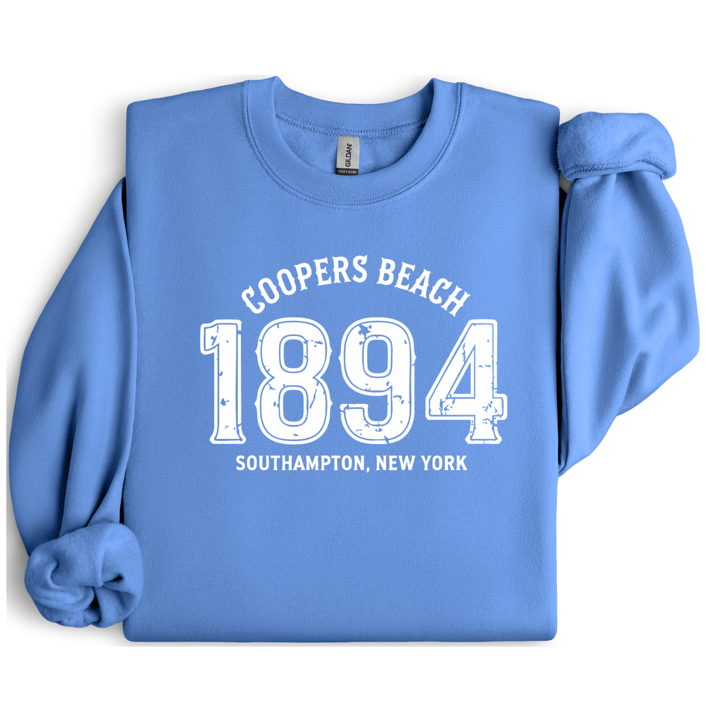 Coopers Beach 1894 Gildan Heavy Blend Crewneck Sweatshirt