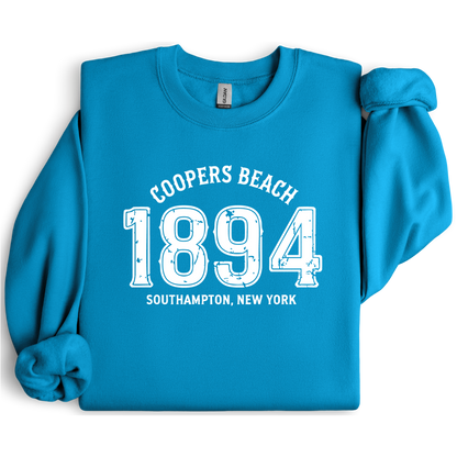 Coopers Beach 1894 Gildan Heavy Blend Crewneck Sweatshirt