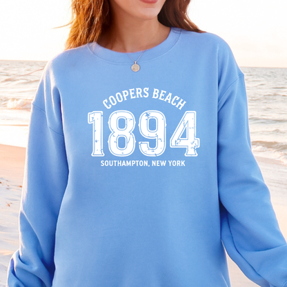 Coopers Beach 1894 Gildan Heavy Blend Crewneck Sweatshirt