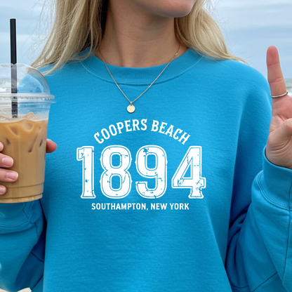 Coopers Beach 1894 Gildan Heavy Blend Crewneck Sweatshirt