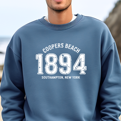 Coopers Beach 1894 Gildan Heavy Blend Crewneck Sweatshirt